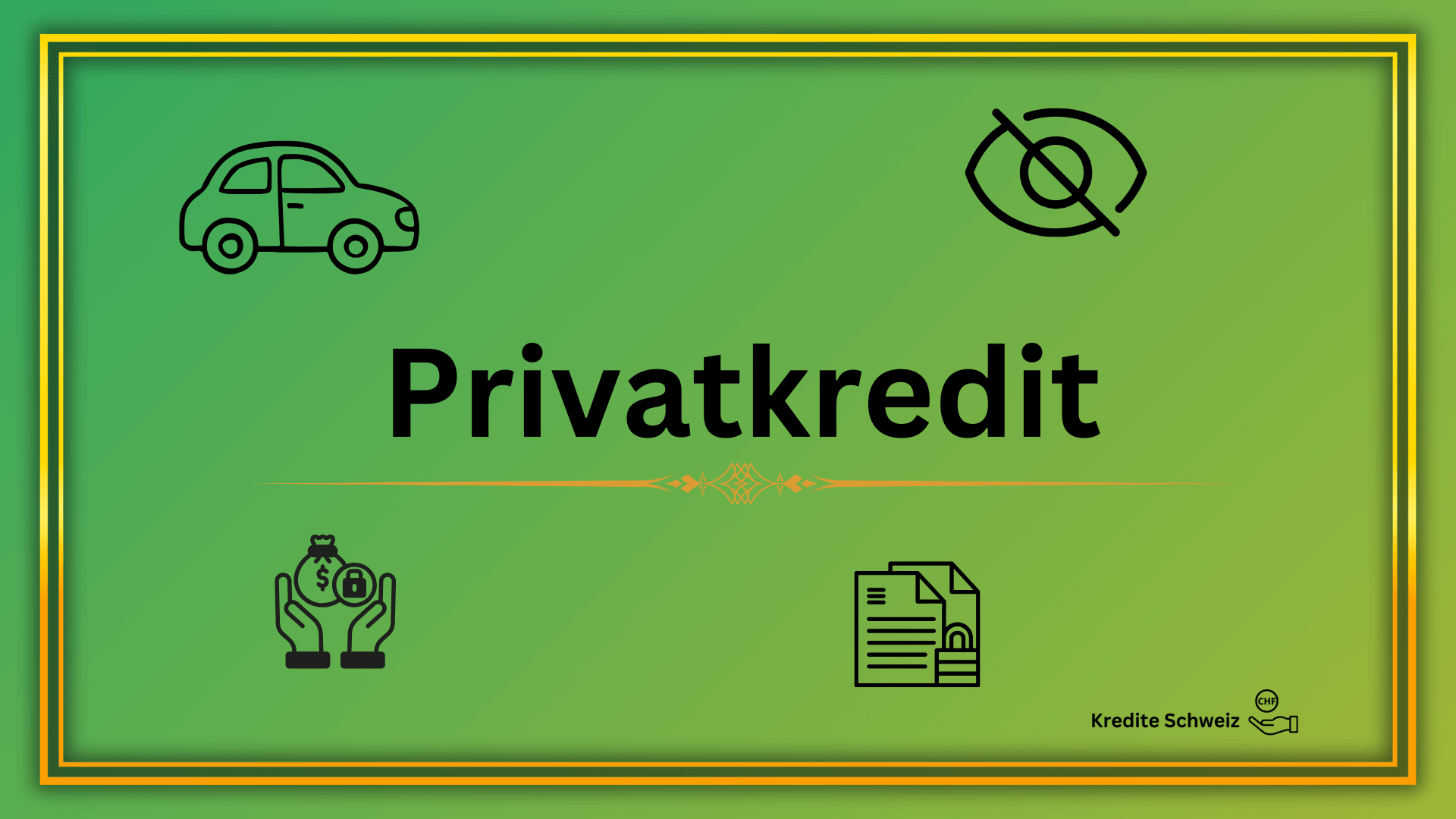 Privatkredit beantragen Schweiz