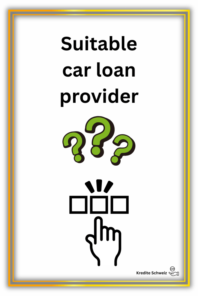 Cheap Car Loan Provider
